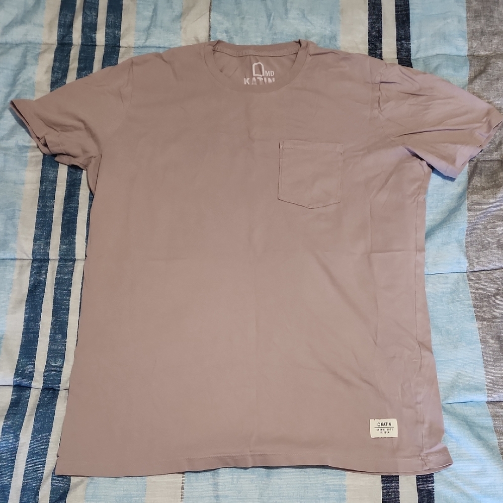 Katin Men's Mauve T-Shirt Medium